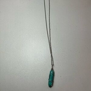 Turquoise Crystal Necklace